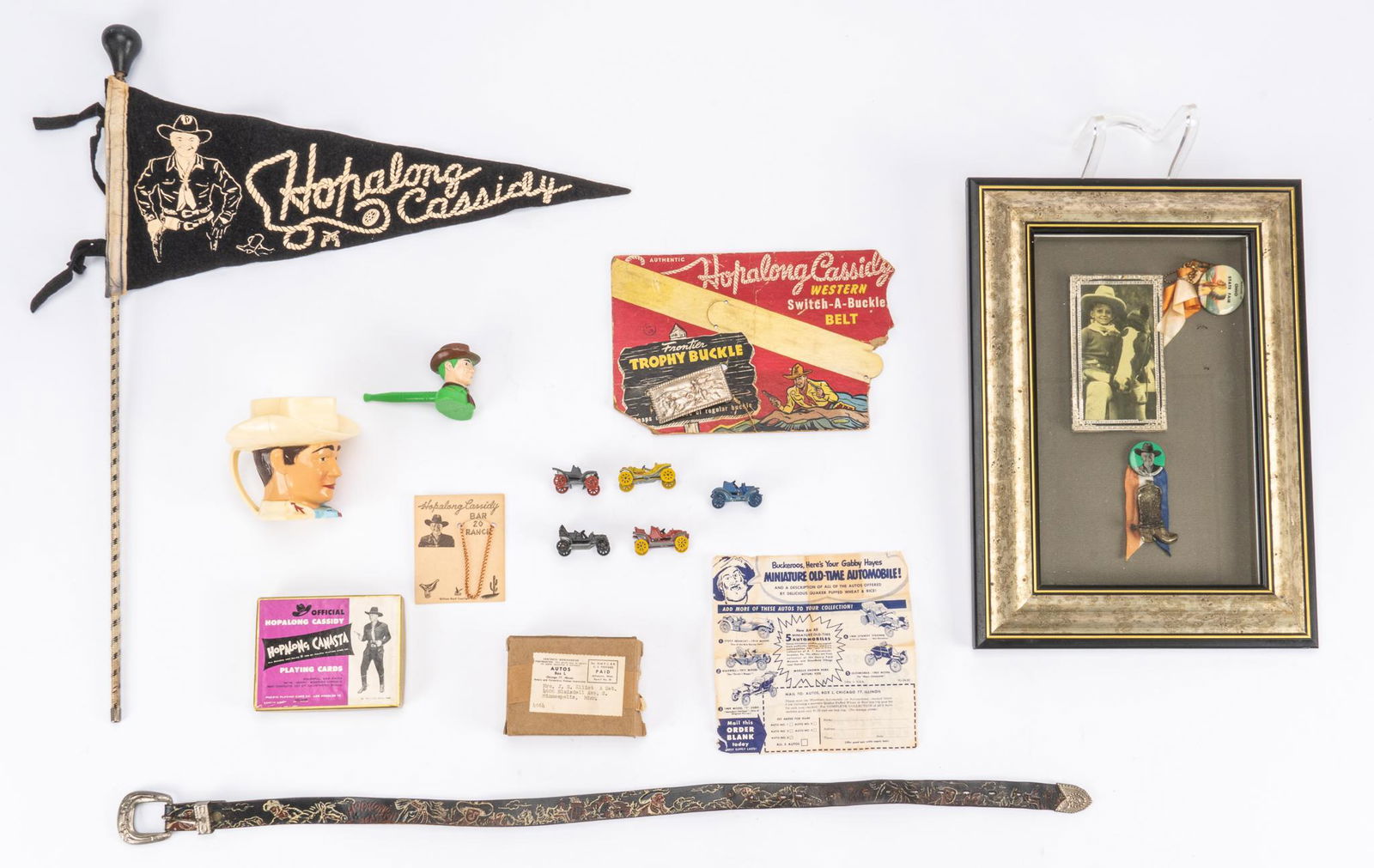 (13) Hopalong Cassidy Collectibles (1 of 6)