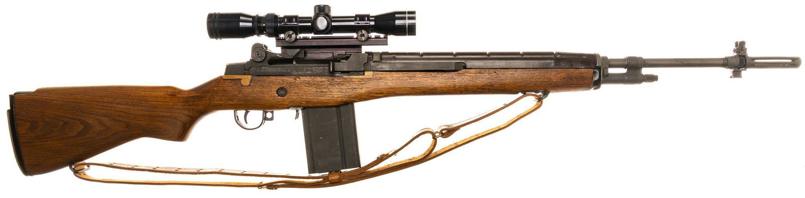 Federal Ordnance M-14 SA 7.62x51mm Semi-Auto Rifle: Serial: 21840 Manufacturer: Federal Ordnance Model: M-14 SA Caliber: 7.62x51mm/.308WIN Barrel length: 22" OAL: 46" Condition: Very Good; stock has very light handling marks; barrel & recei