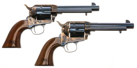 Pair of Sequentially Numbered Cimarron Artillery Model 1873 SAA .45LC Revolvers