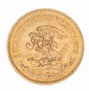 1959 Mexican 20 Pesos Gold Coin