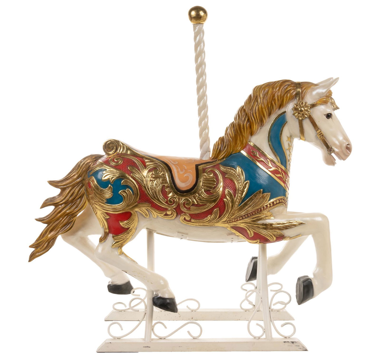Vintage Decorative Carousel Horse (1 of 4)
