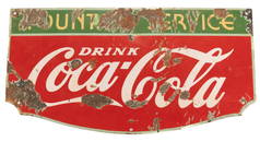 Coca Cola Advertising Sign