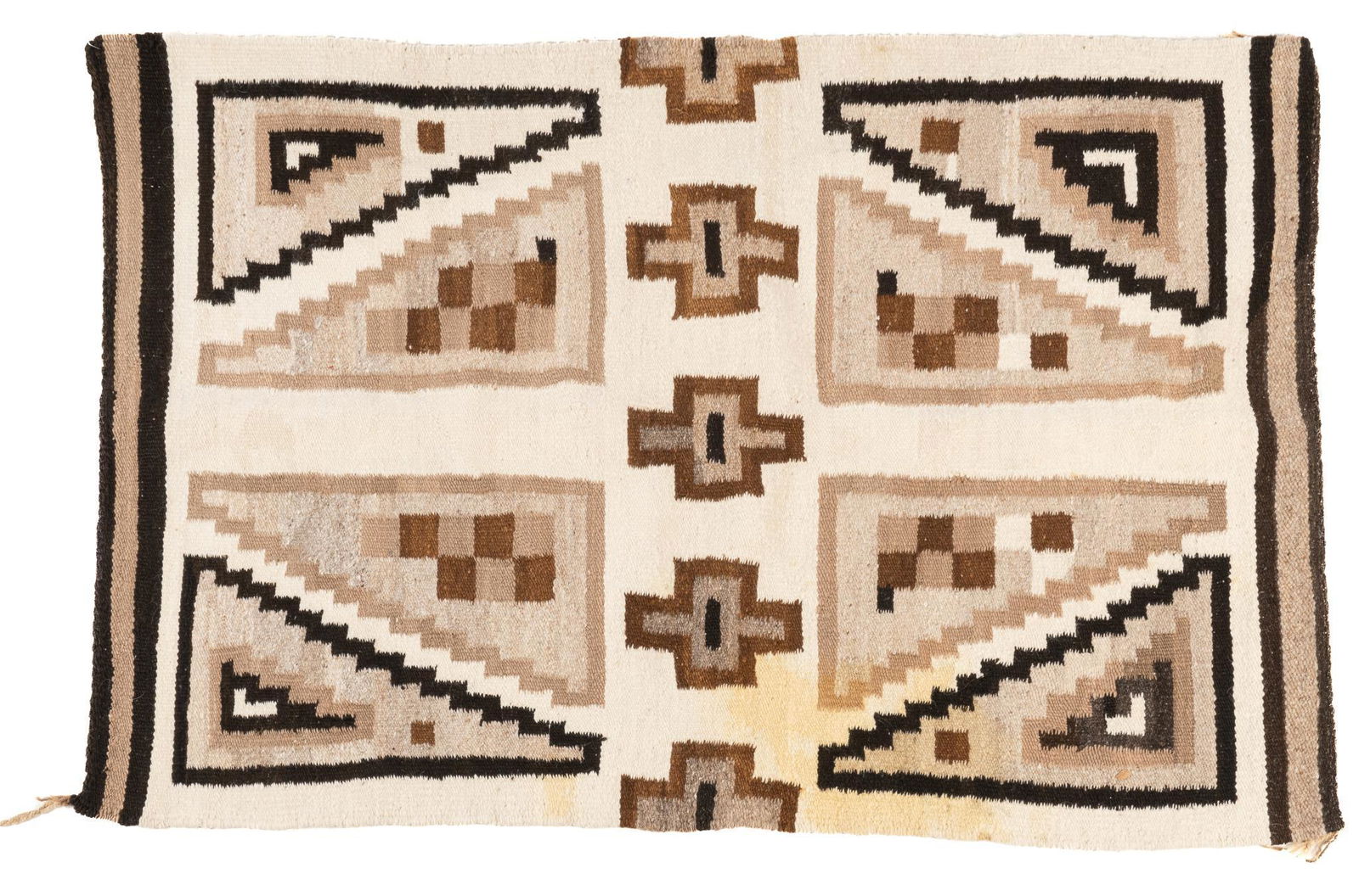 Navajo Saddle Blanket, 4'11" x 2'8" (1 of 4)