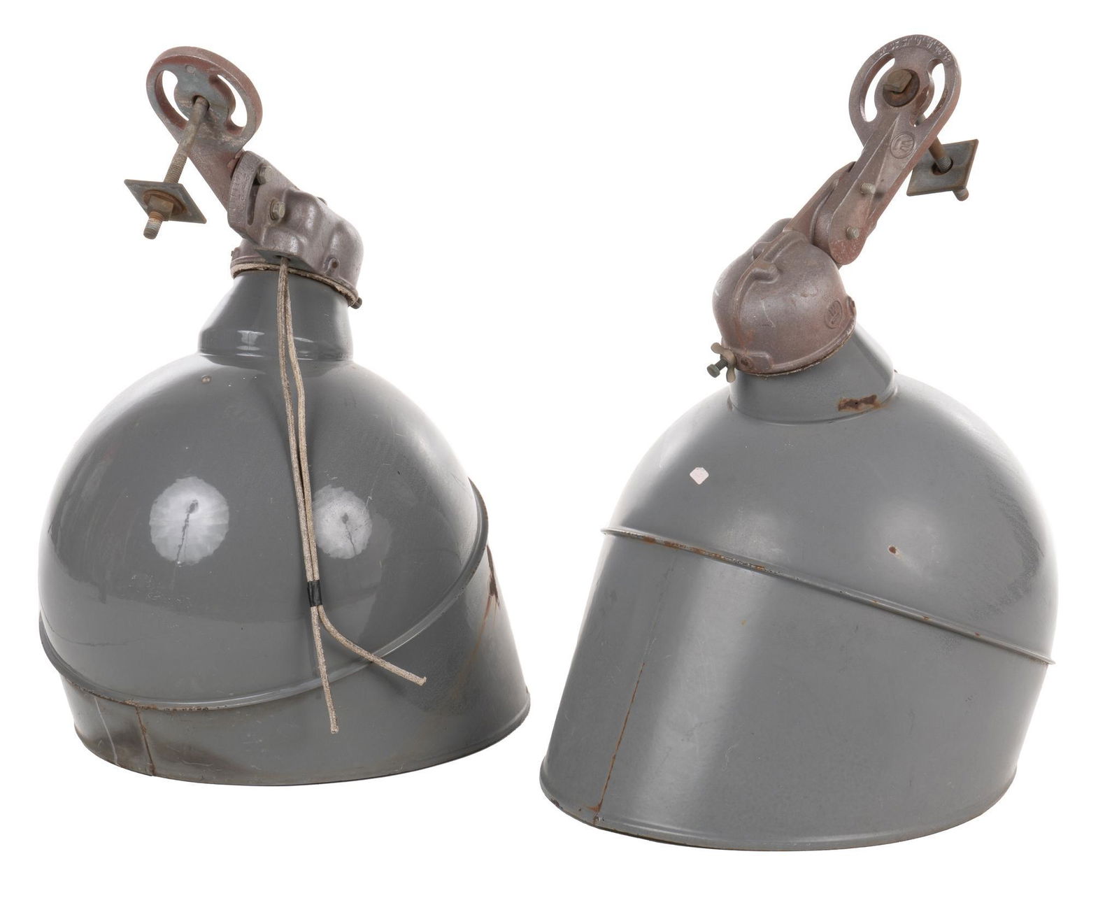 Pair of Vintage Westinghouse Gas Station Spotlights (1 of 7)