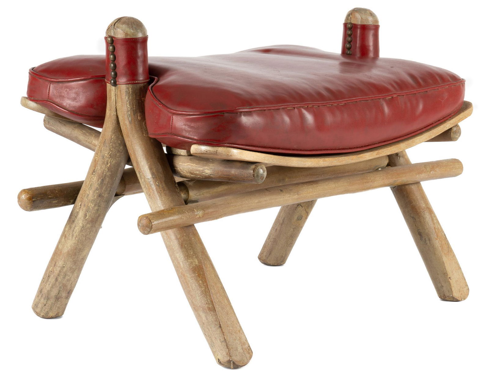 Vintage Camel Saddle Stool (1 of 5)