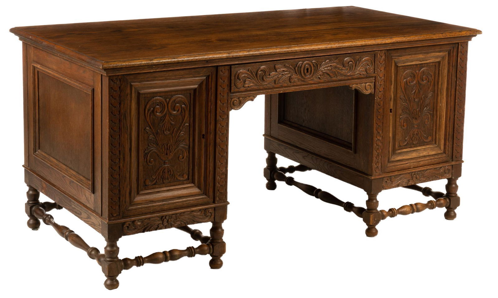 Renaissance Revival Style Desk (1 of 5)