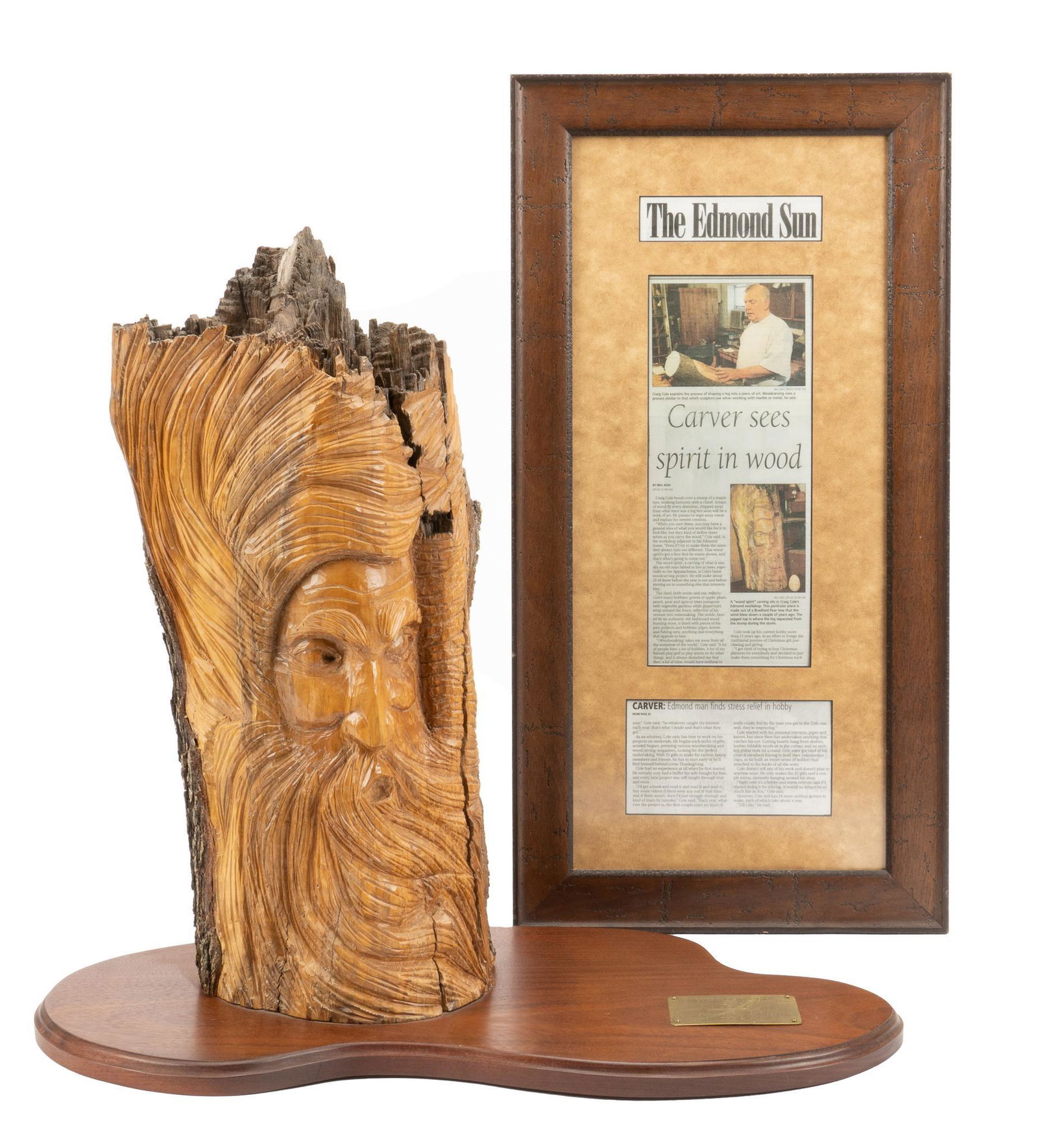 Craig Cole, "Wood Spirit Sculpture", 2009 (1 of 9)