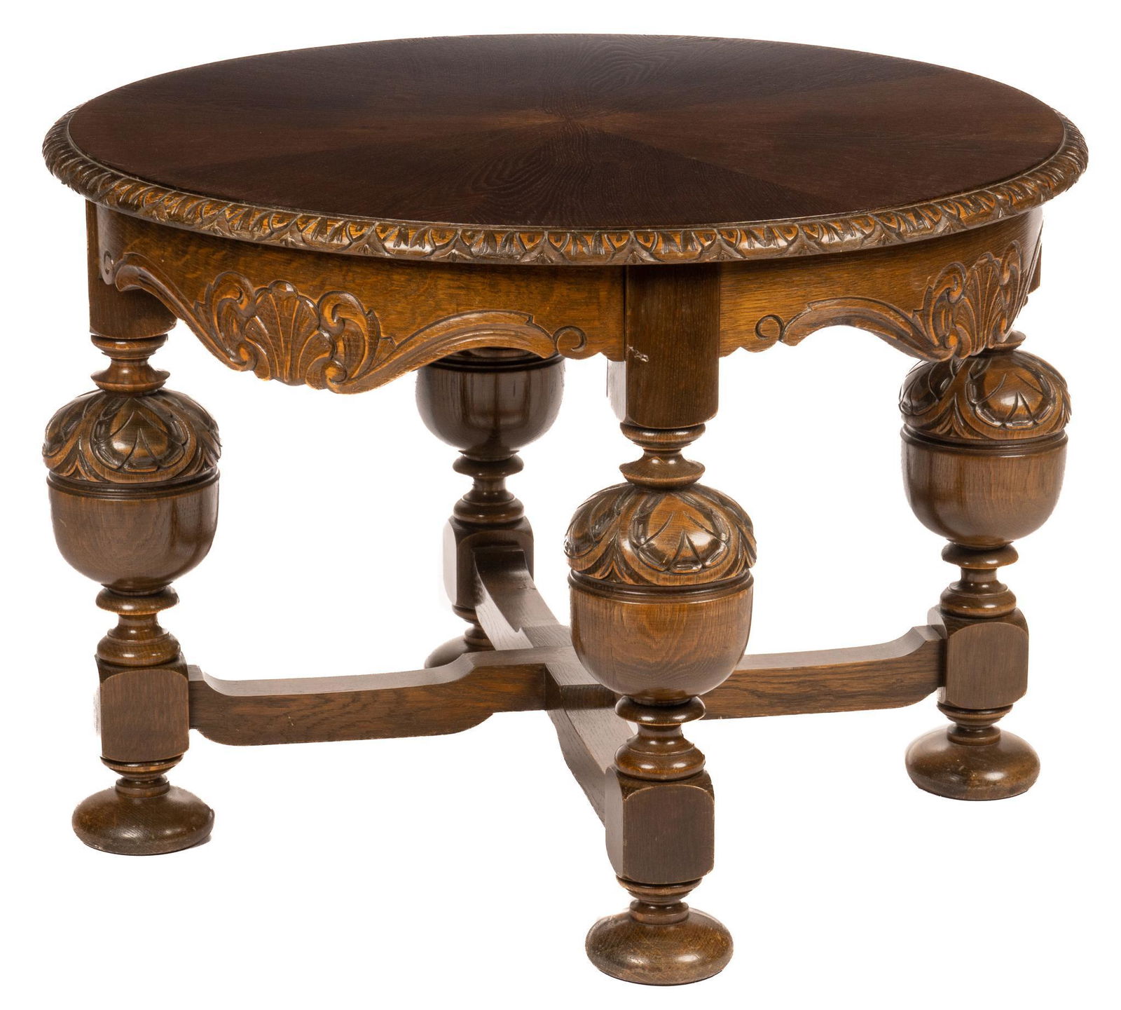 Dutch Baroque Revival Style Coffee Table (1 of 4)