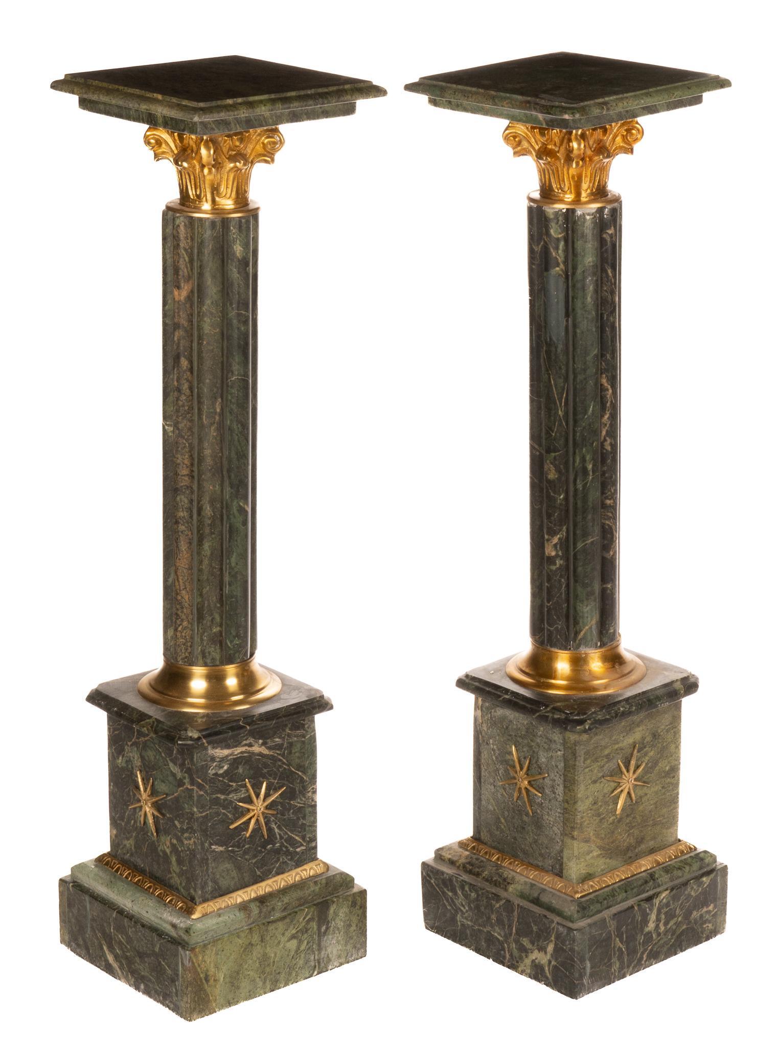 Pair of Marble Pedestals (1 of 6)