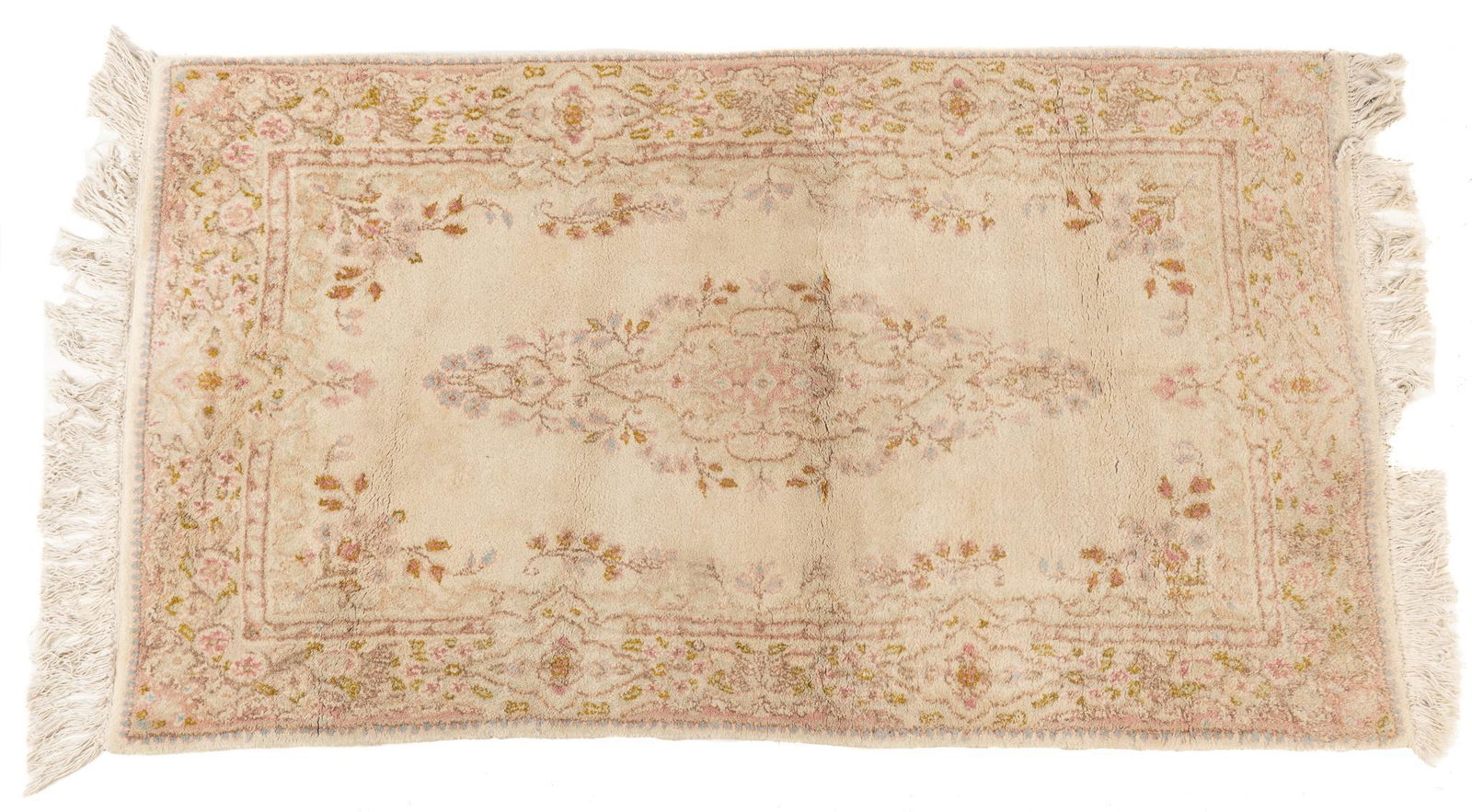 Kerman Style Estate Rug, 4'11" x 2'11" (1 of 2)