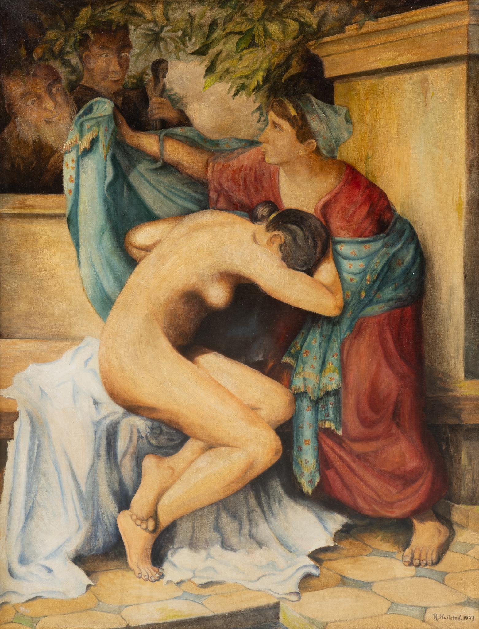 R. Hvilsted, Susanna and the Elders, 1943 (1 of 4)