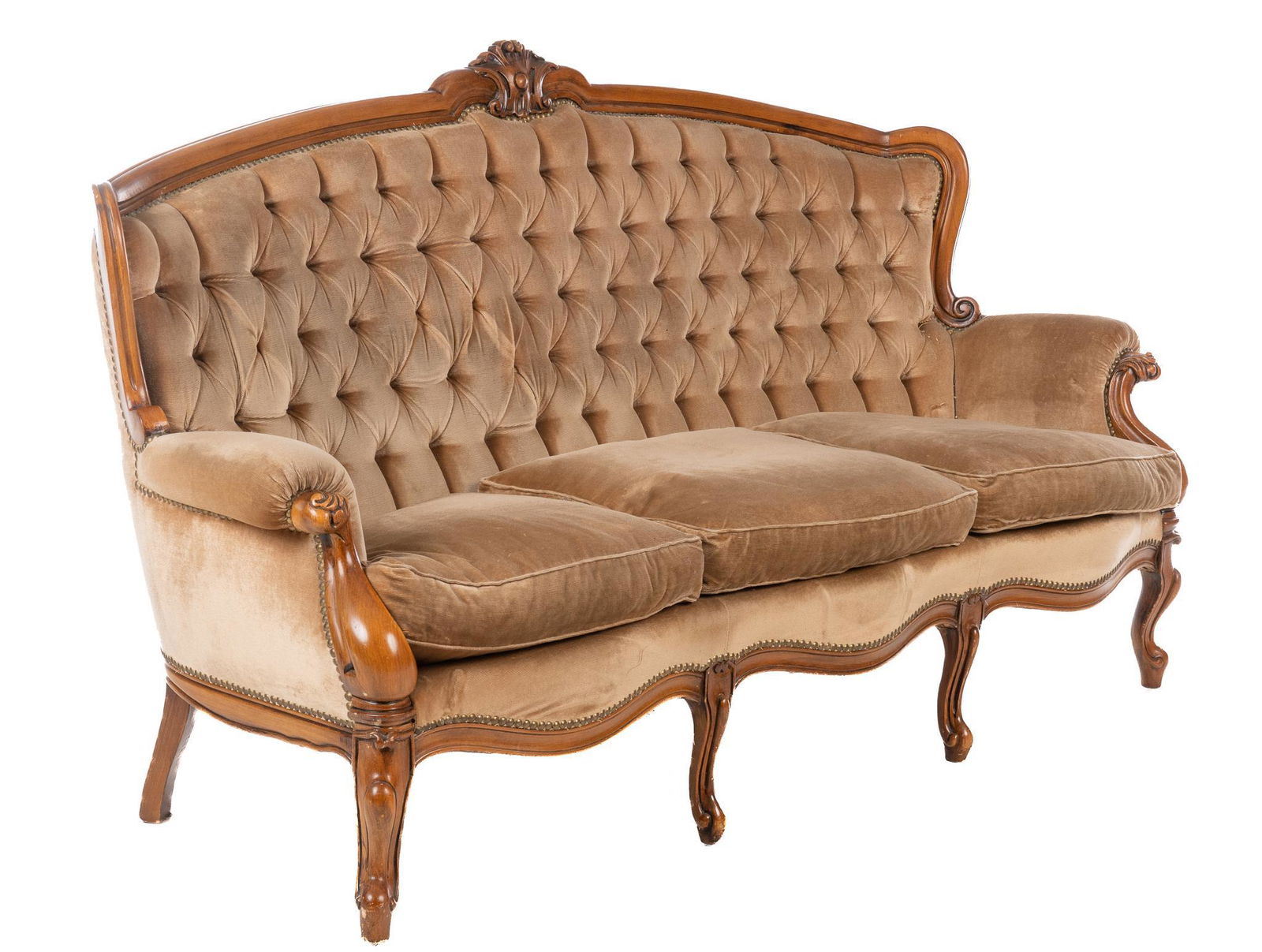 Louis XV Style Settee (1 of 4)