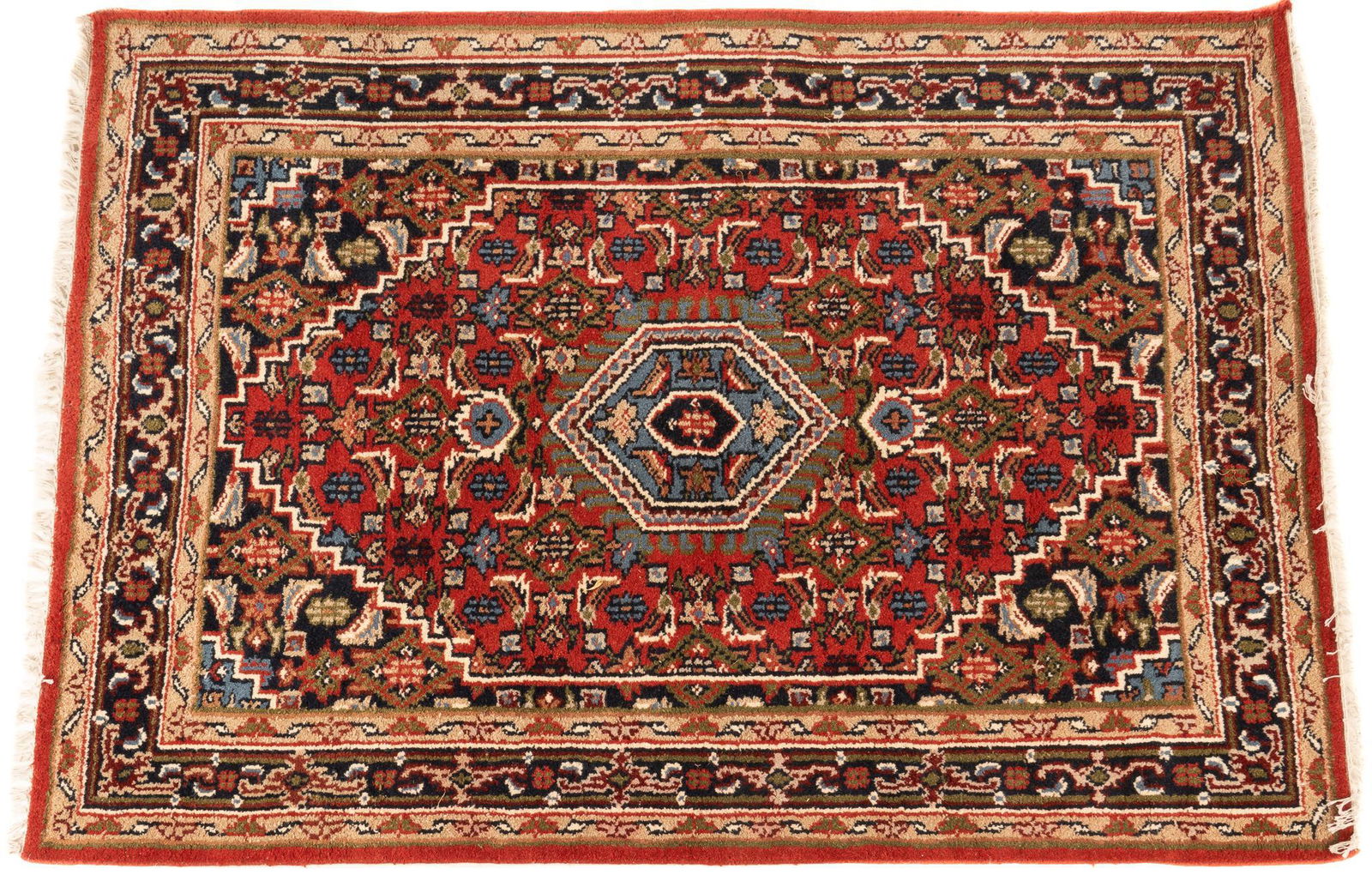 Hand-Made Heriz Style Estate Rug, 7'7" x 5'3" (1 of 3)