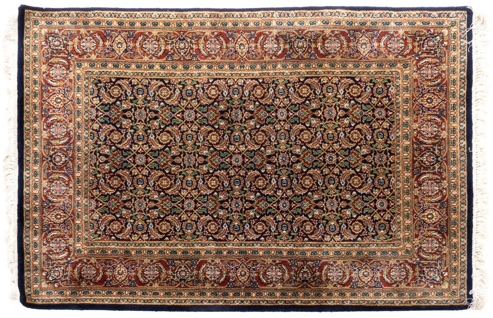 Hand-Made Bidjar Style Estate Rug, 6' 4" x 4' (1 of 3)