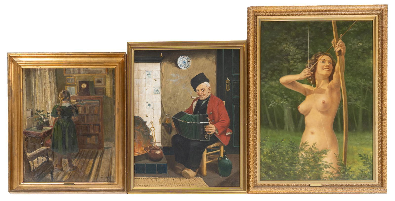 Collection of (3) Paintings (1 of 10)