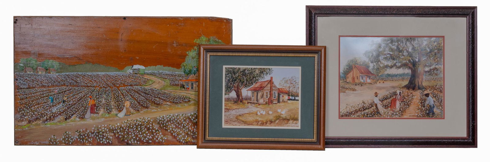 Juanita Courtney, (1) Painting and (2) Prints (1 of 12)