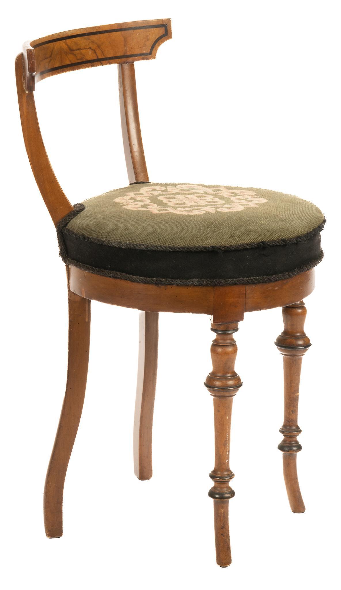 Klismos Style Vanity Chair (1 of 5)