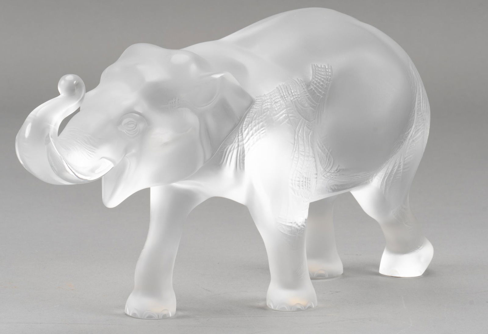 Lalique "Sumatra" Elephant Crystal Sculpture (1 of 4)