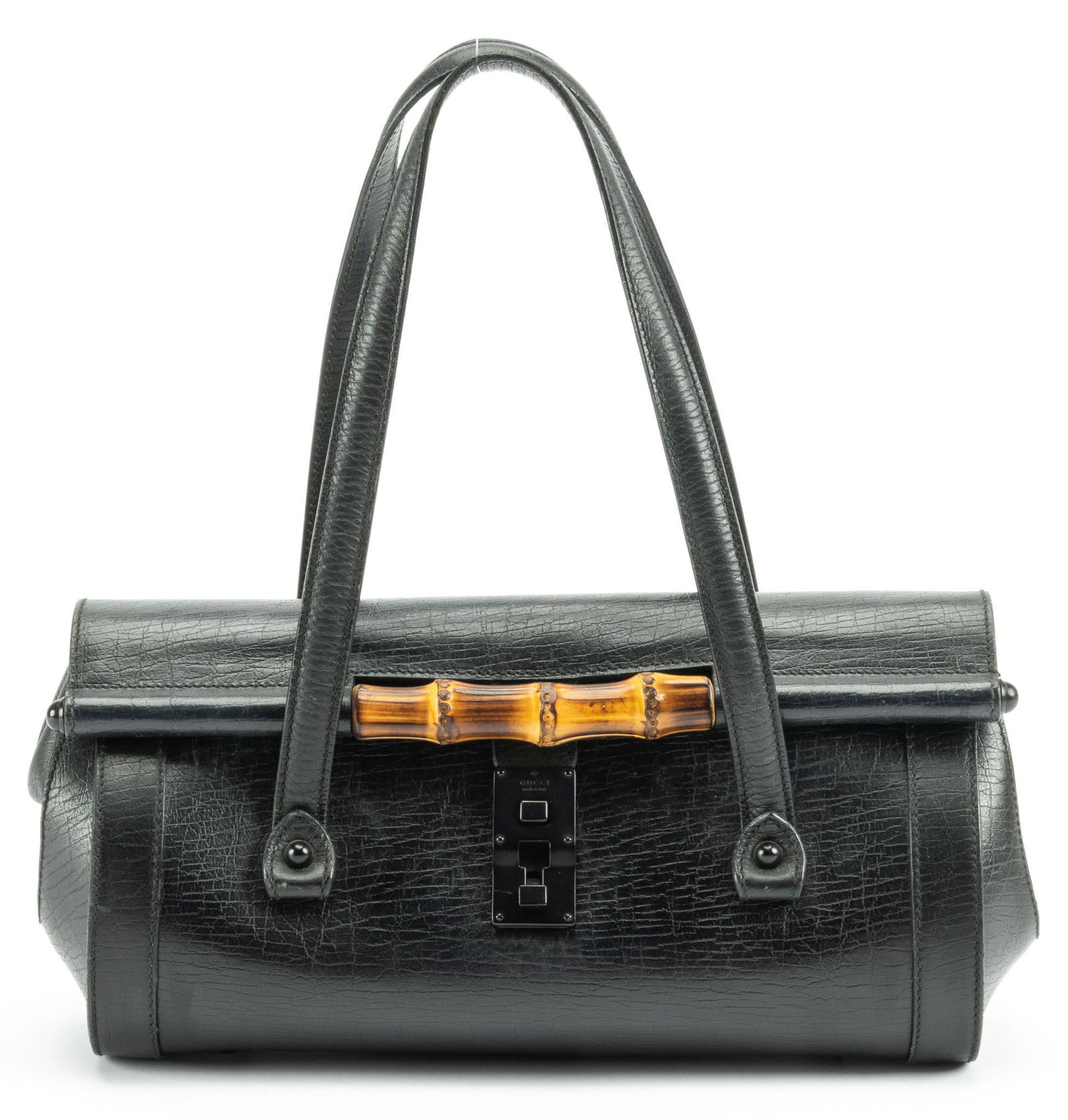 Gucci Bamboo Bullet Leather Handbag (1 of 6)