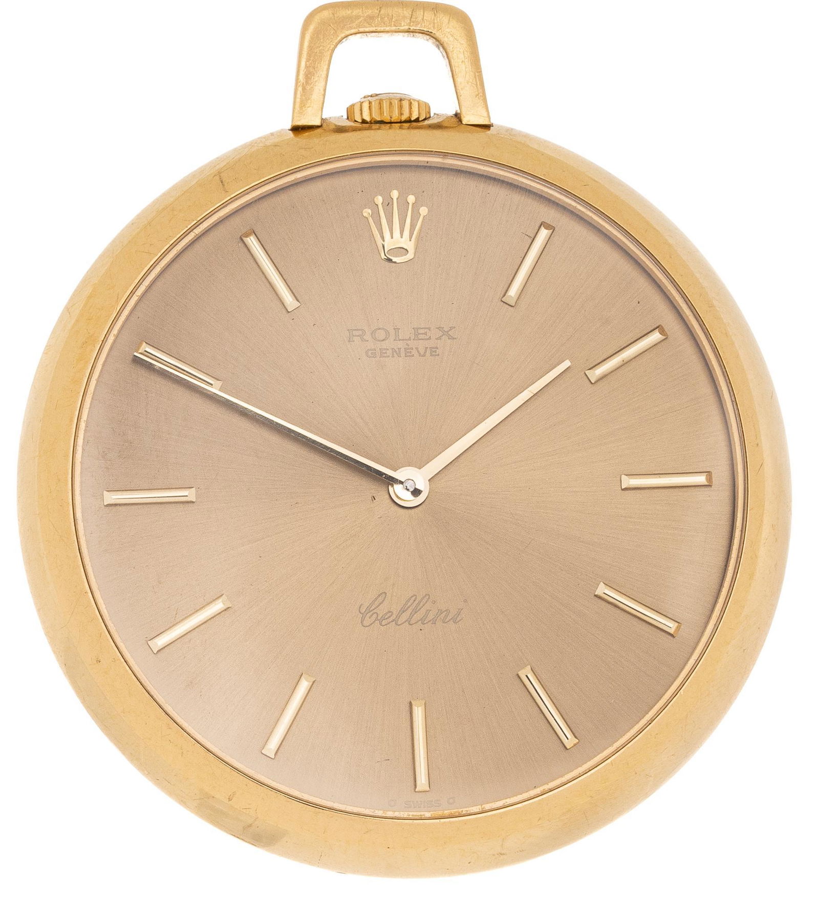 Vintage Rolex Cellini 18k Gold Pocket Watch (1 of 4)