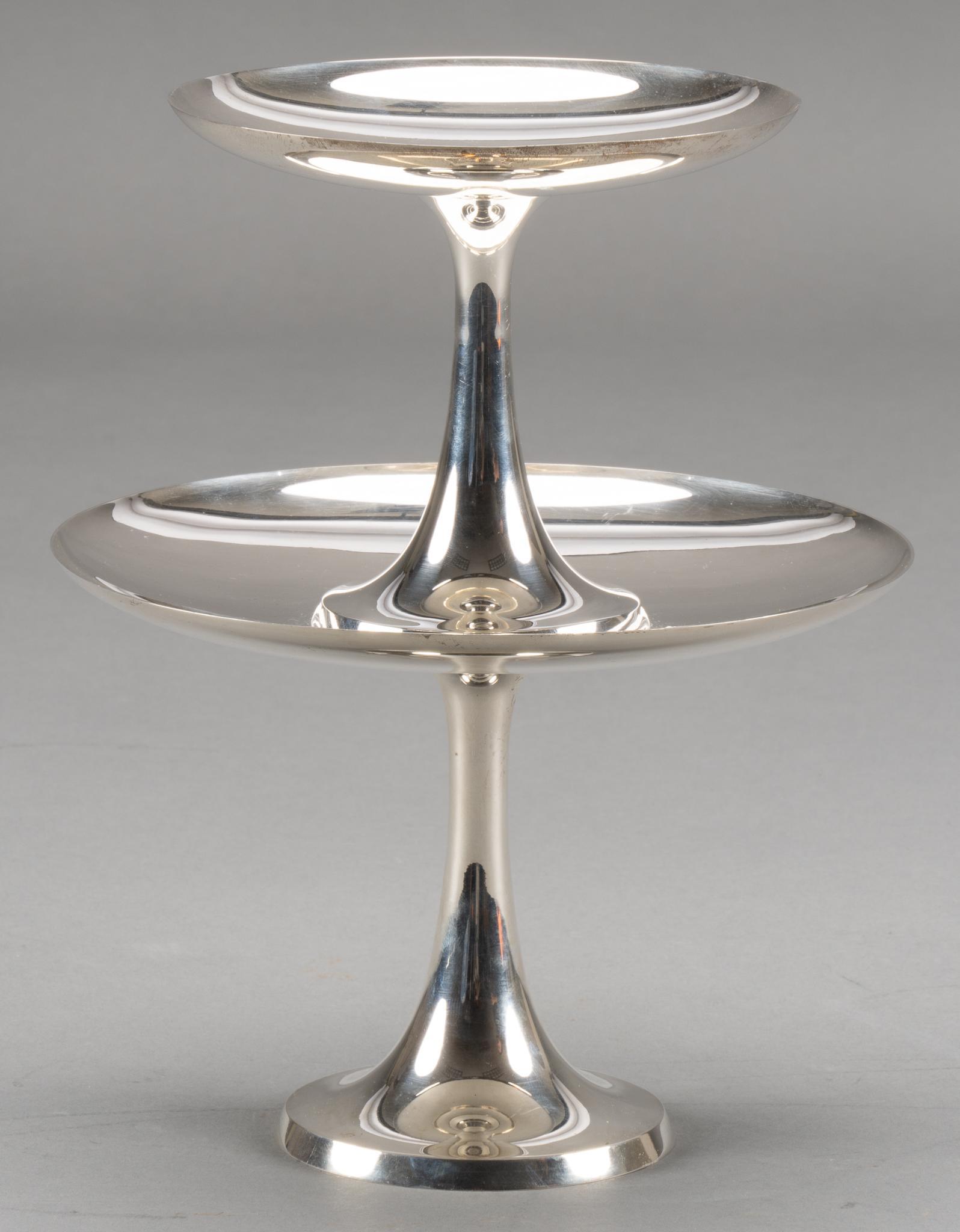 Tiffany & Co Sterling Silver Two Tier Tazza (1 of 5)