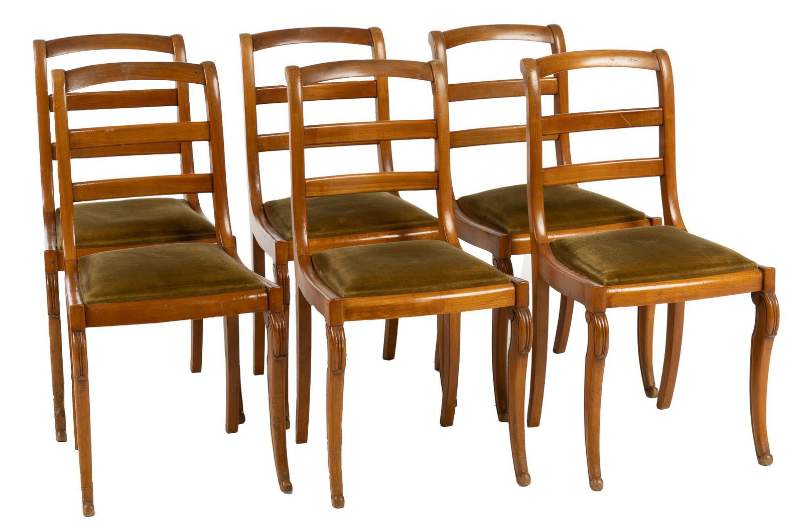 Set of (6) French Empire Style Chairs (1 of 4)