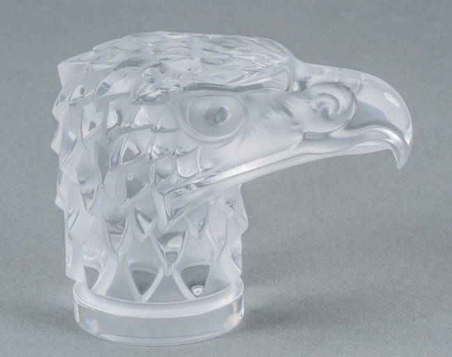Lalique Crystal Eagle Head (#0060) on Jan 01, 2023 | Vogt Auction Texas ...