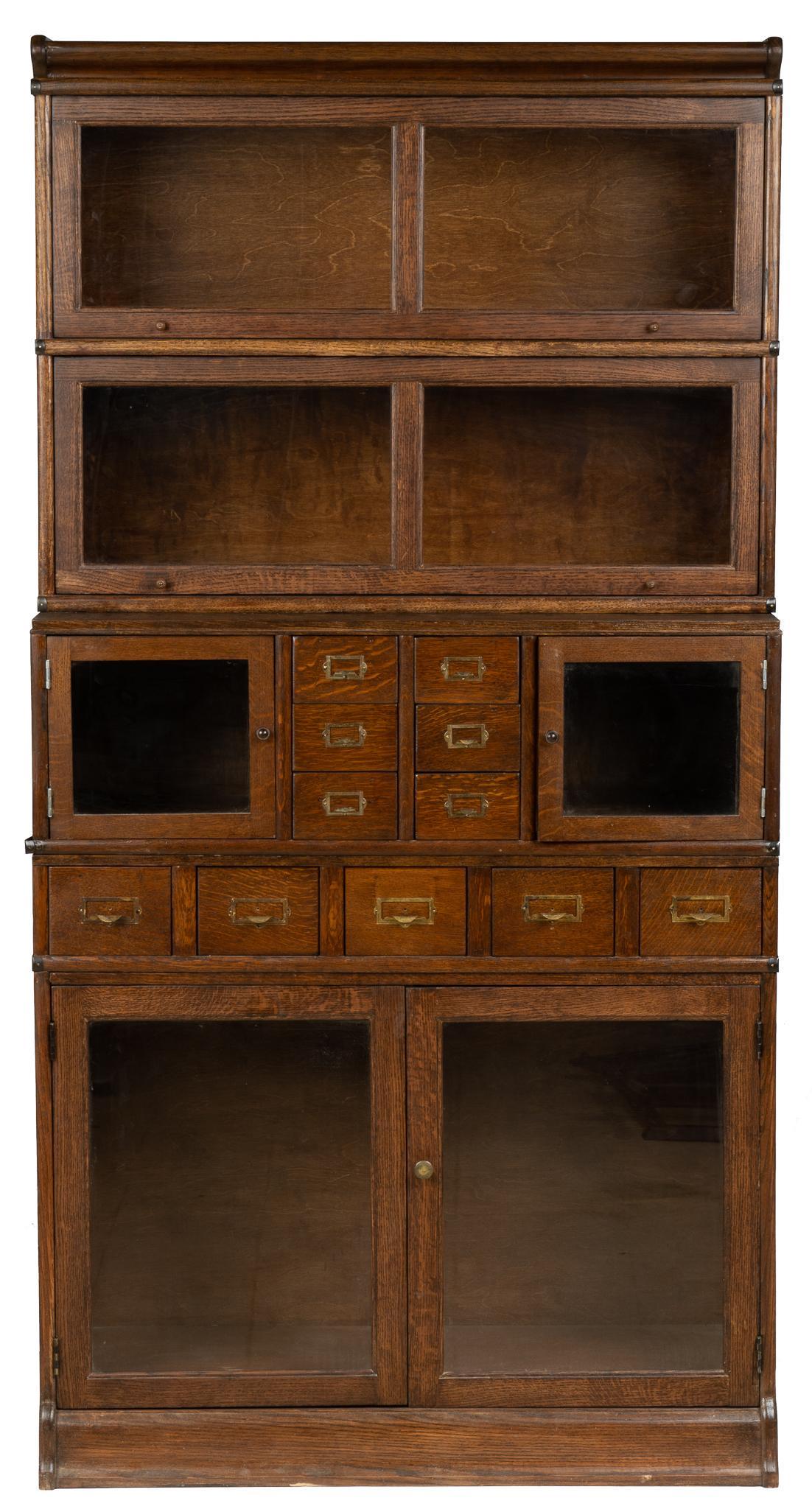 Large Stacking Barrister Bookcase (1 of 3)