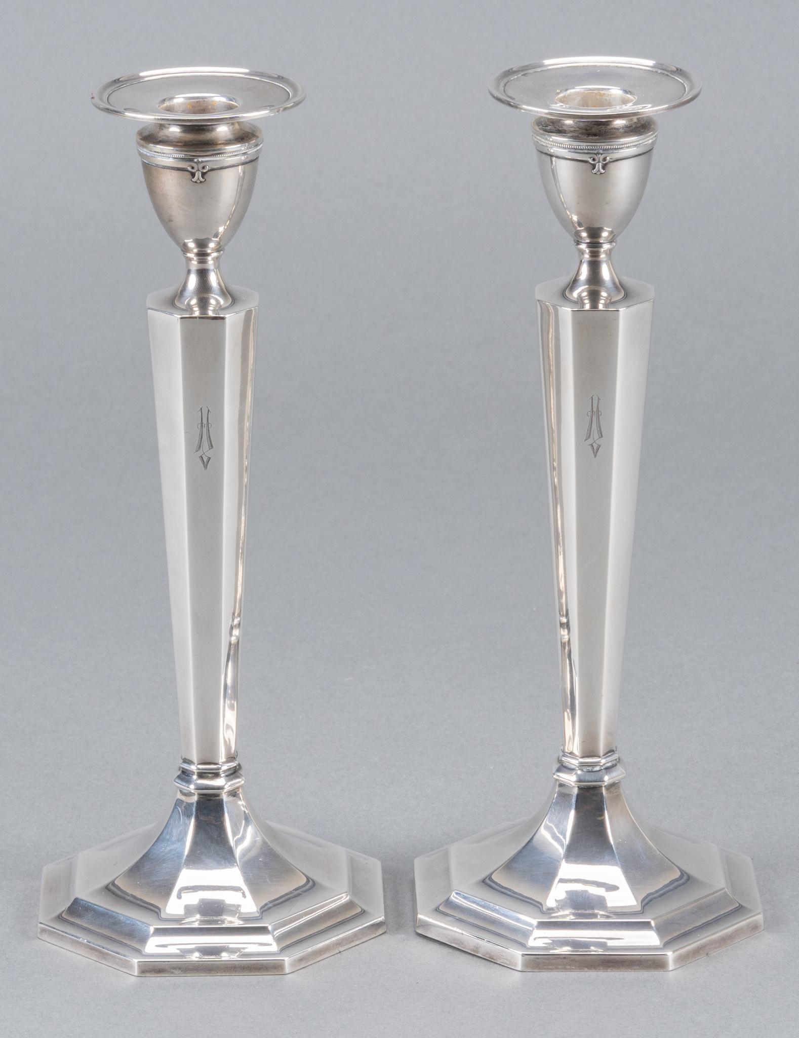 Gorham Sterling Silver Candle Sticks (1 of 7)