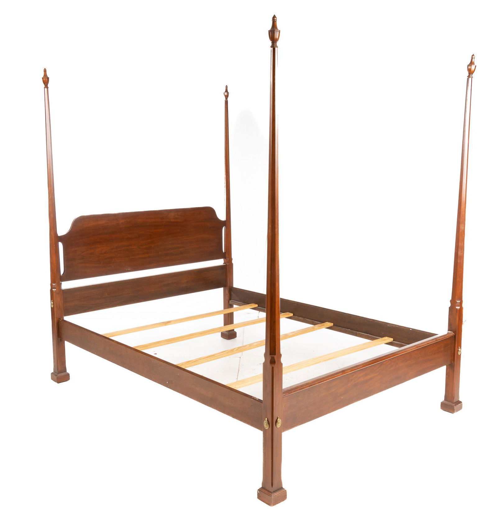 Henkel-Harris Black Cherry Four Poster Queen Bed (1 of 5)