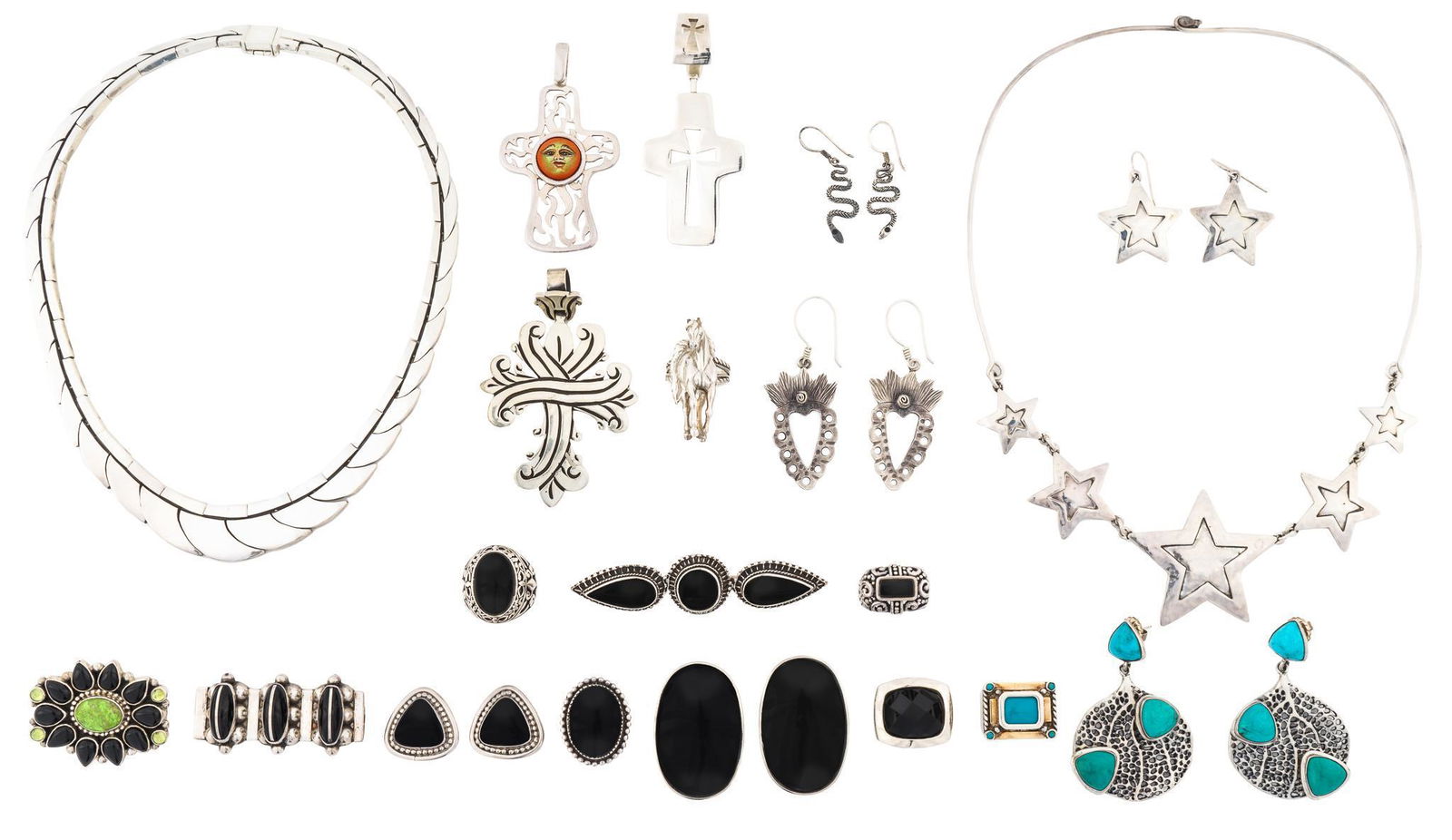 Collection of Sterling Silver Jewelry (1 of 6)