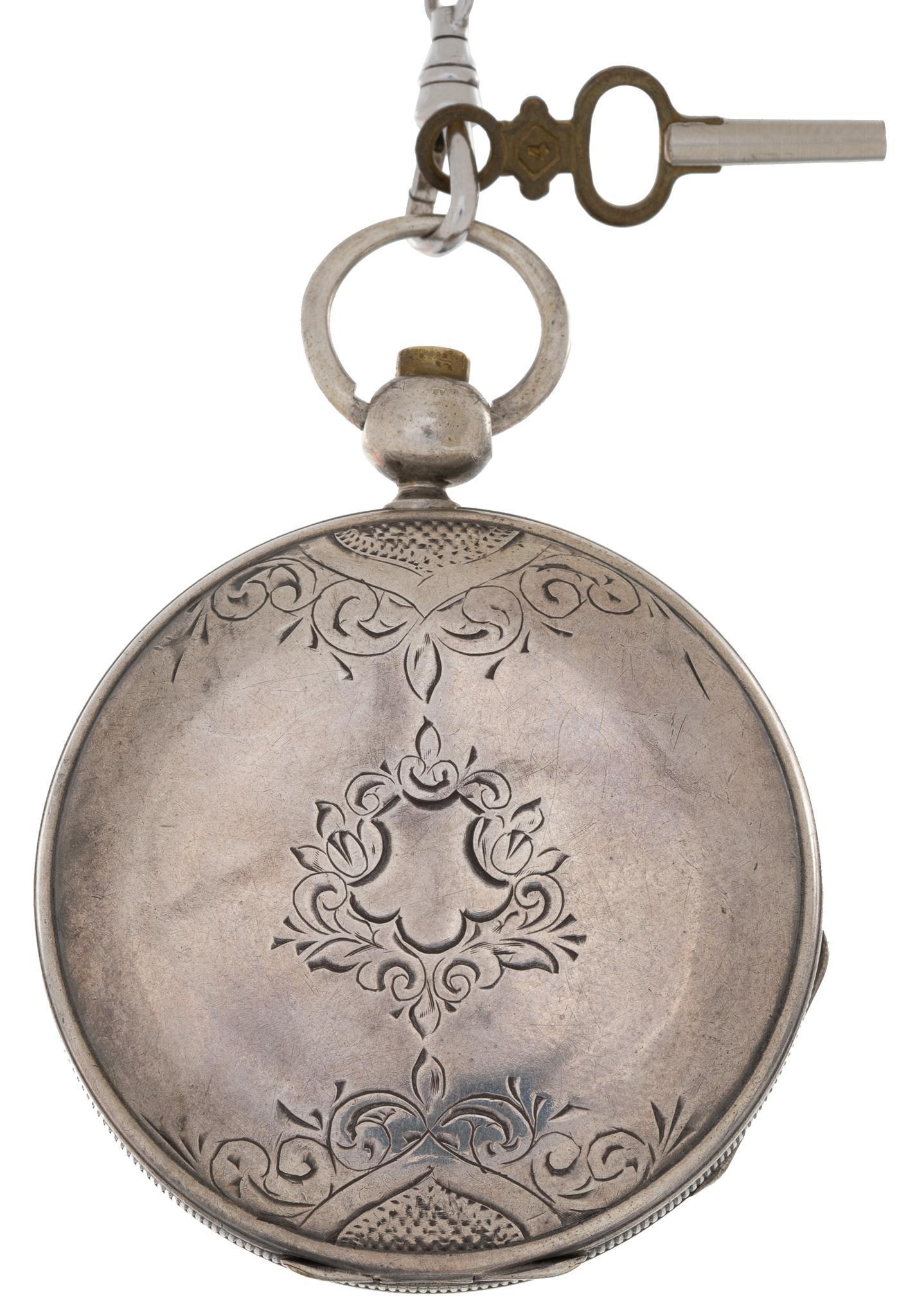 Antique Waltham Coin Silver Pocket Watch (1 of 7)