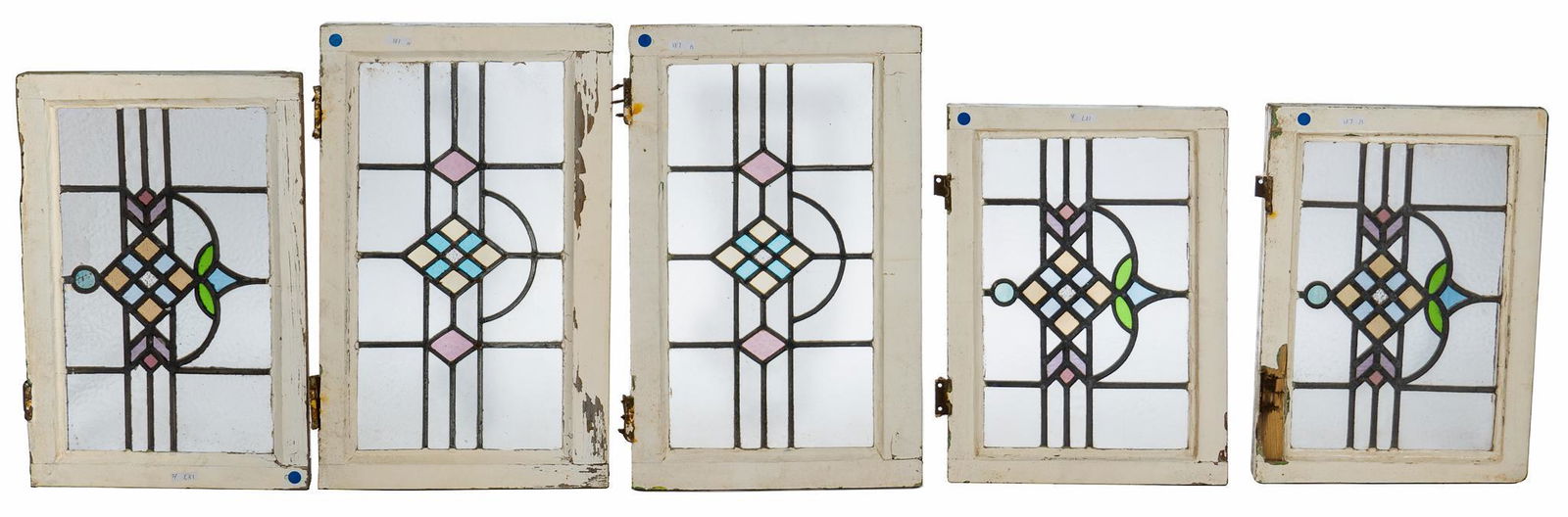 Collection of (7) Stained Glass and Leaded Glass Panels (1 of 10)