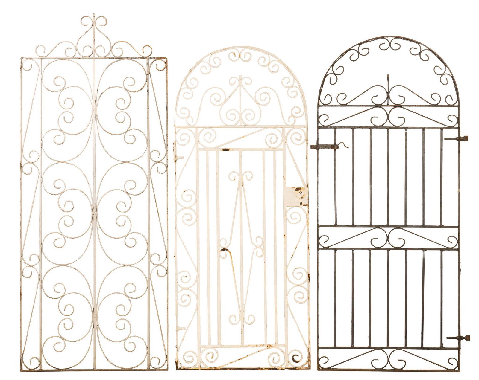 (3) Wrought Iron Gates (1 of 2)