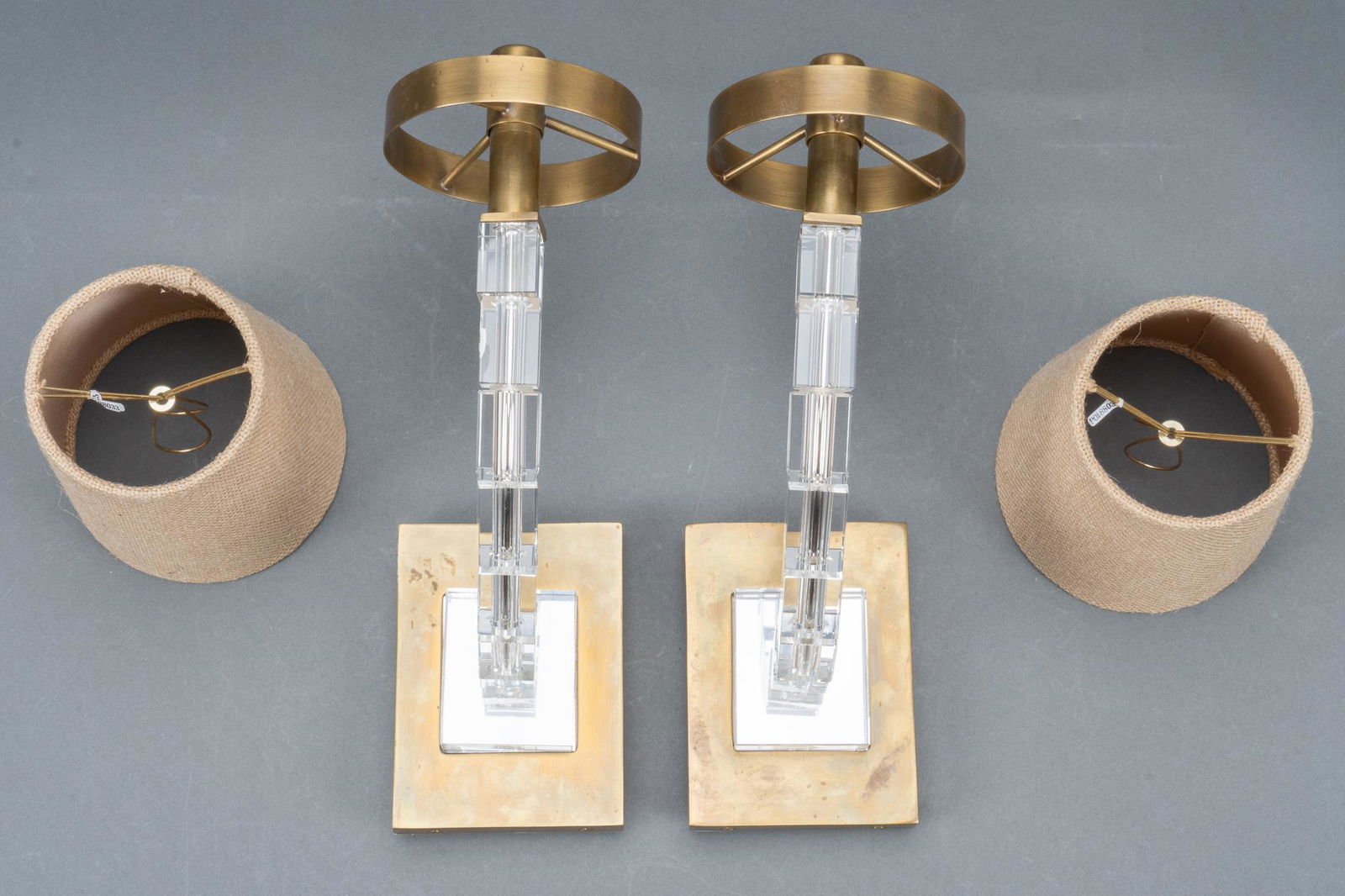 Pair of Modern Brass Sconces (1 of 4)