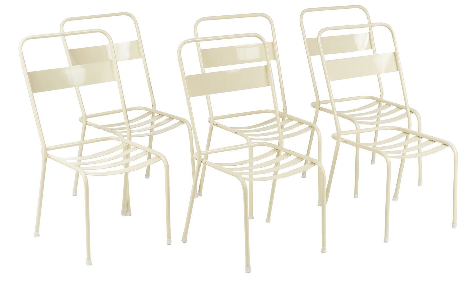 Set of (6) Garden Patio Chairs (1 of 4)