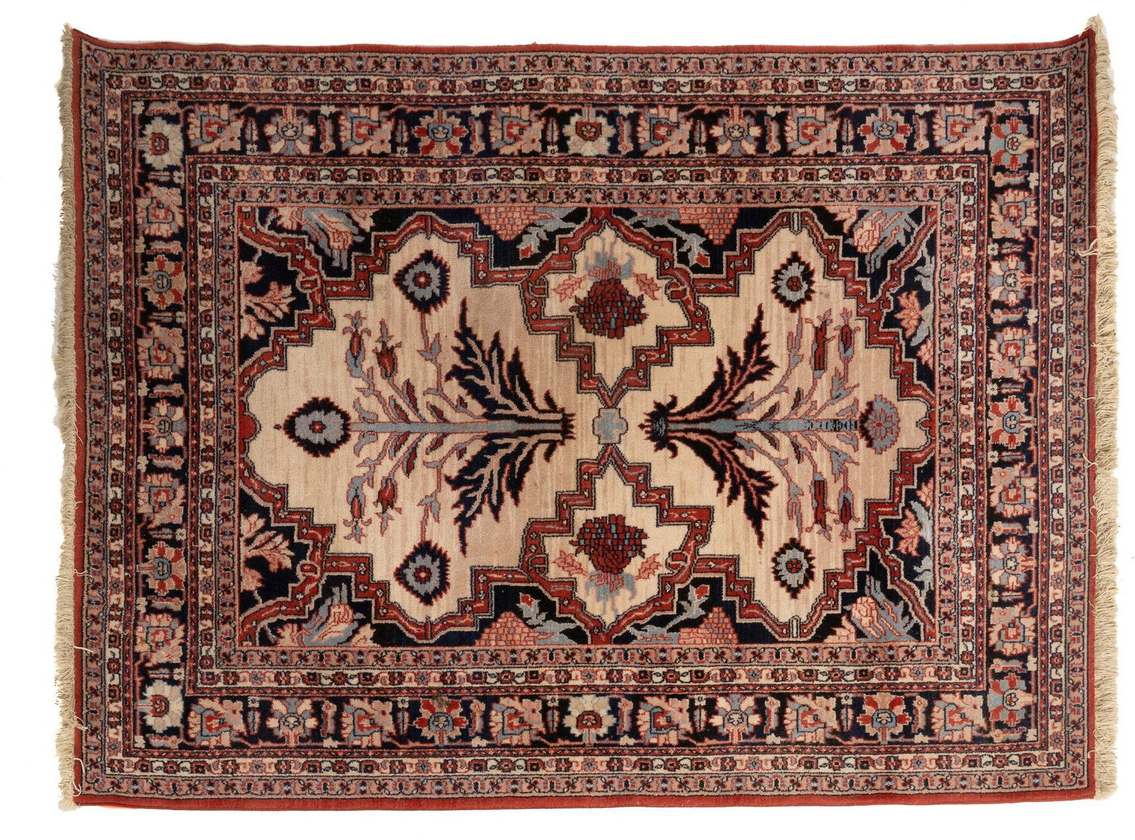 Hand-Made Turkish Style Estate Rug, 6'9" x 4'7" (1 of 3)