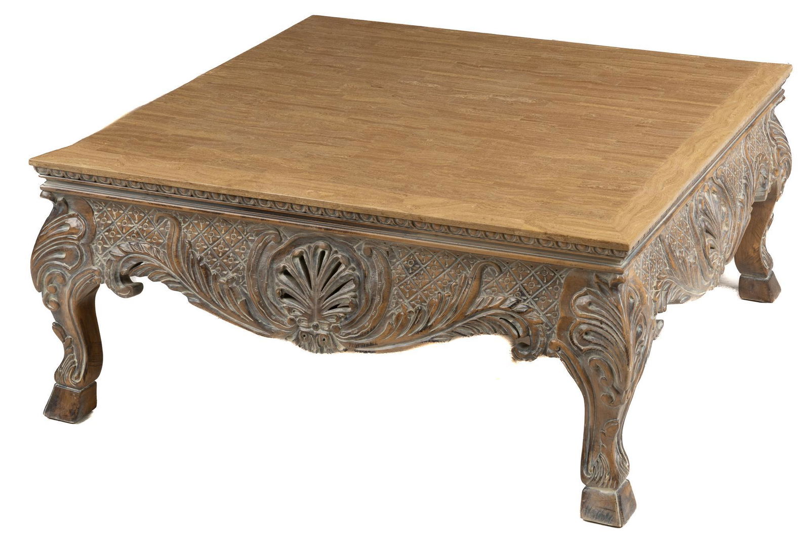 Carved Coffee Table (1 of 5)