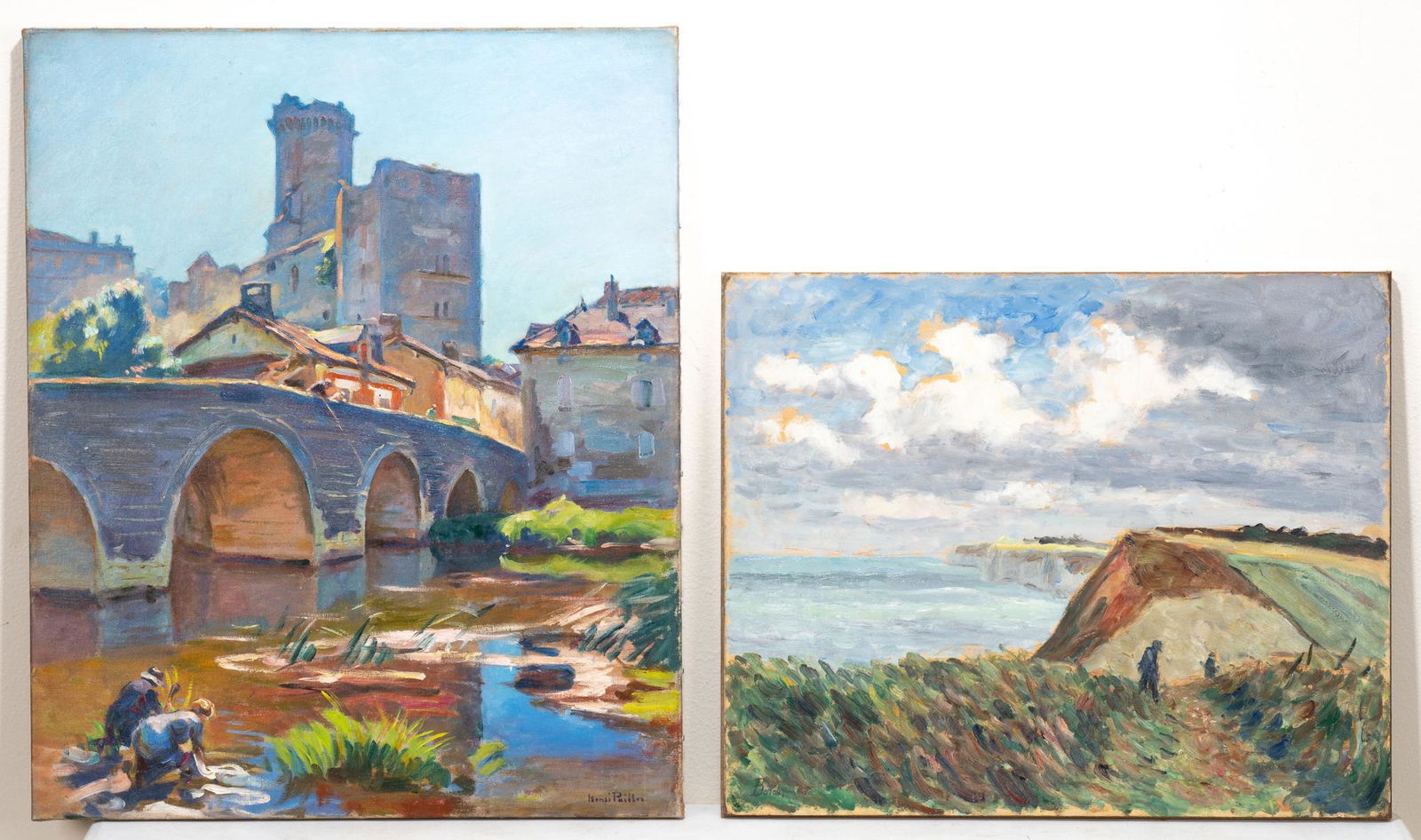 Henri Pailler, European Landscape and Village Paintings (2) (1 of 7)