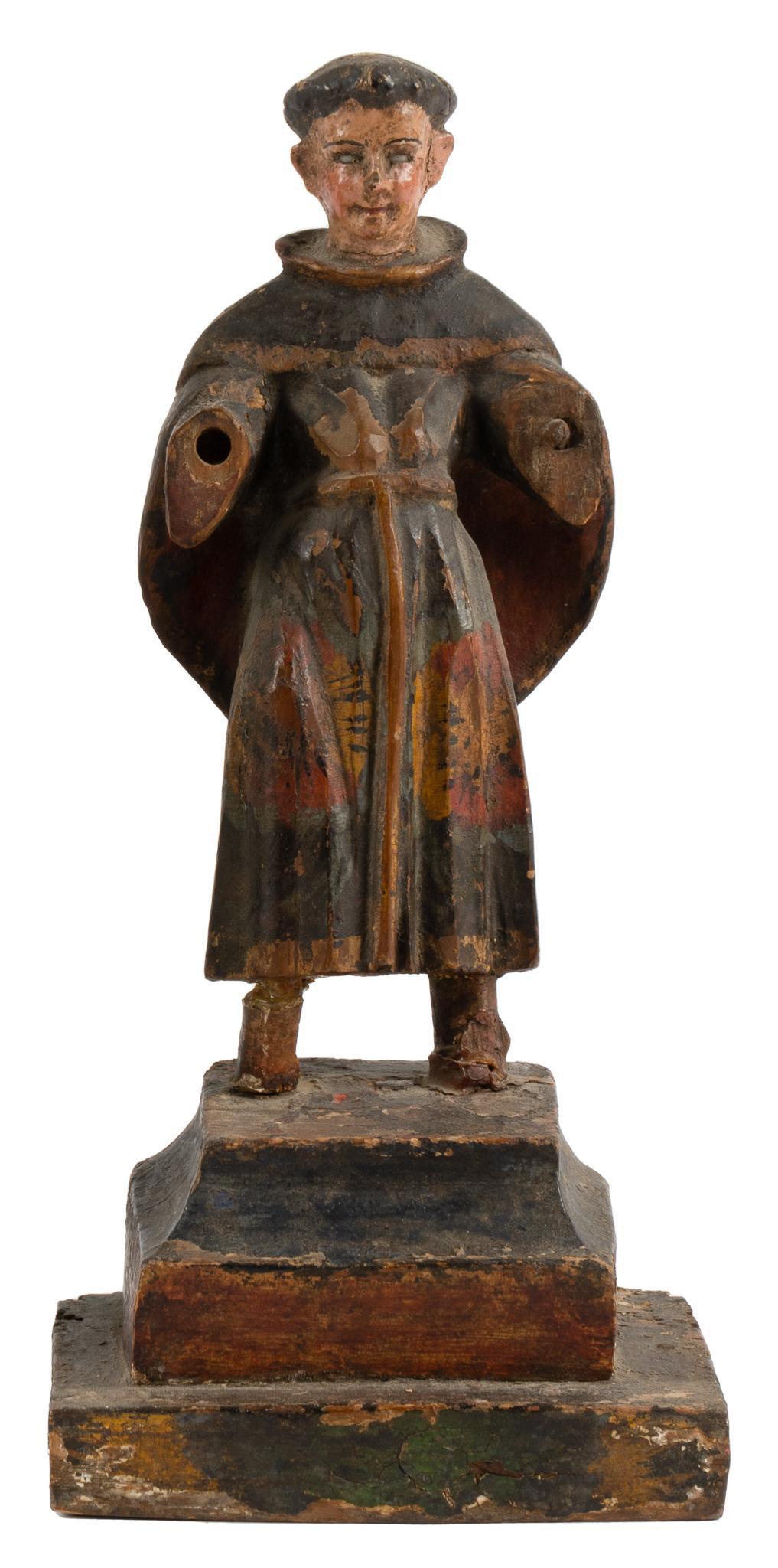 19th C. Santo, St. Francis (1 of 5)