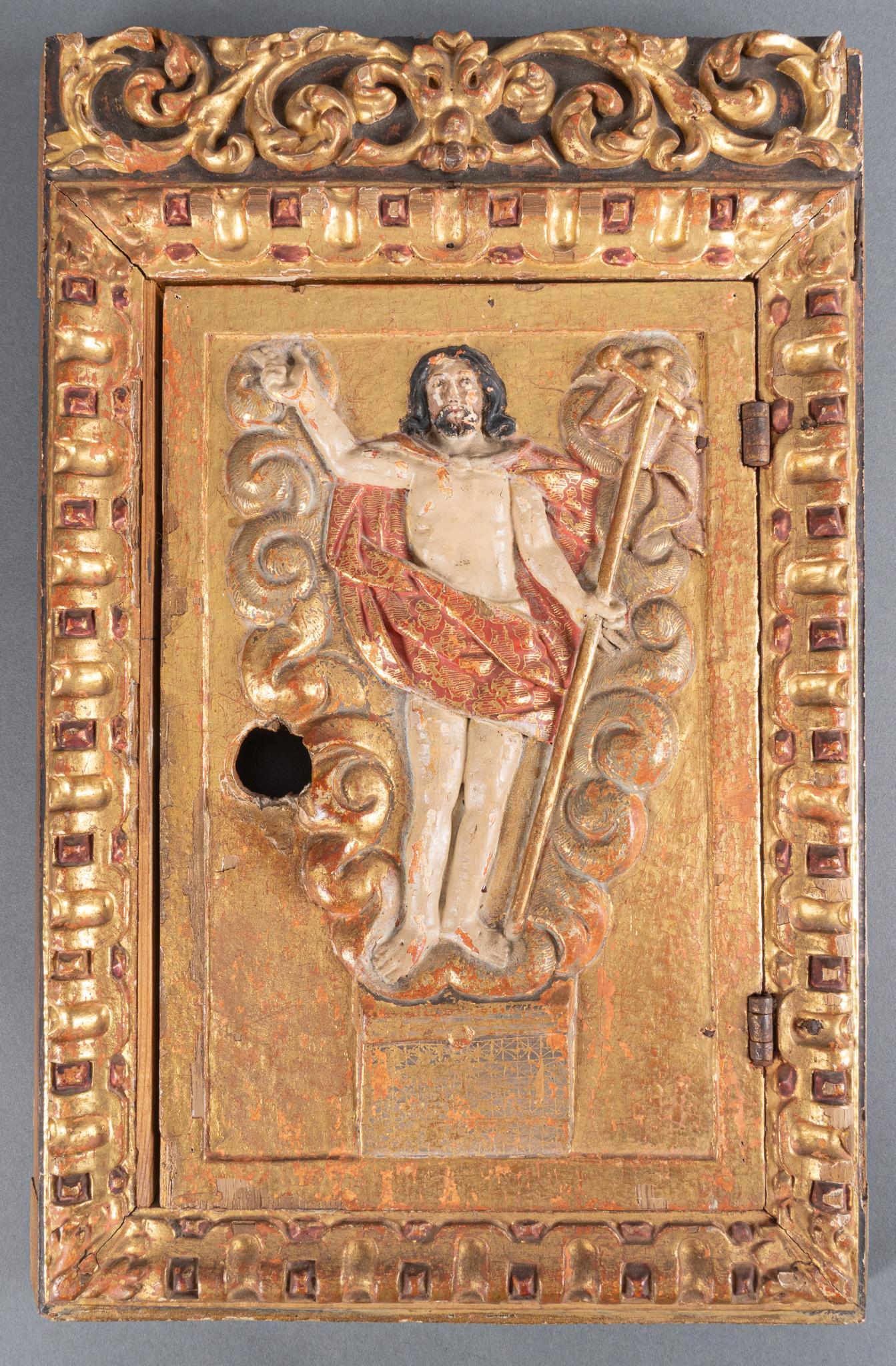 18th C. Spanish School Tabernacle (1 of 3)