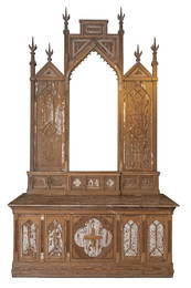 Gothic Revival Style Altar