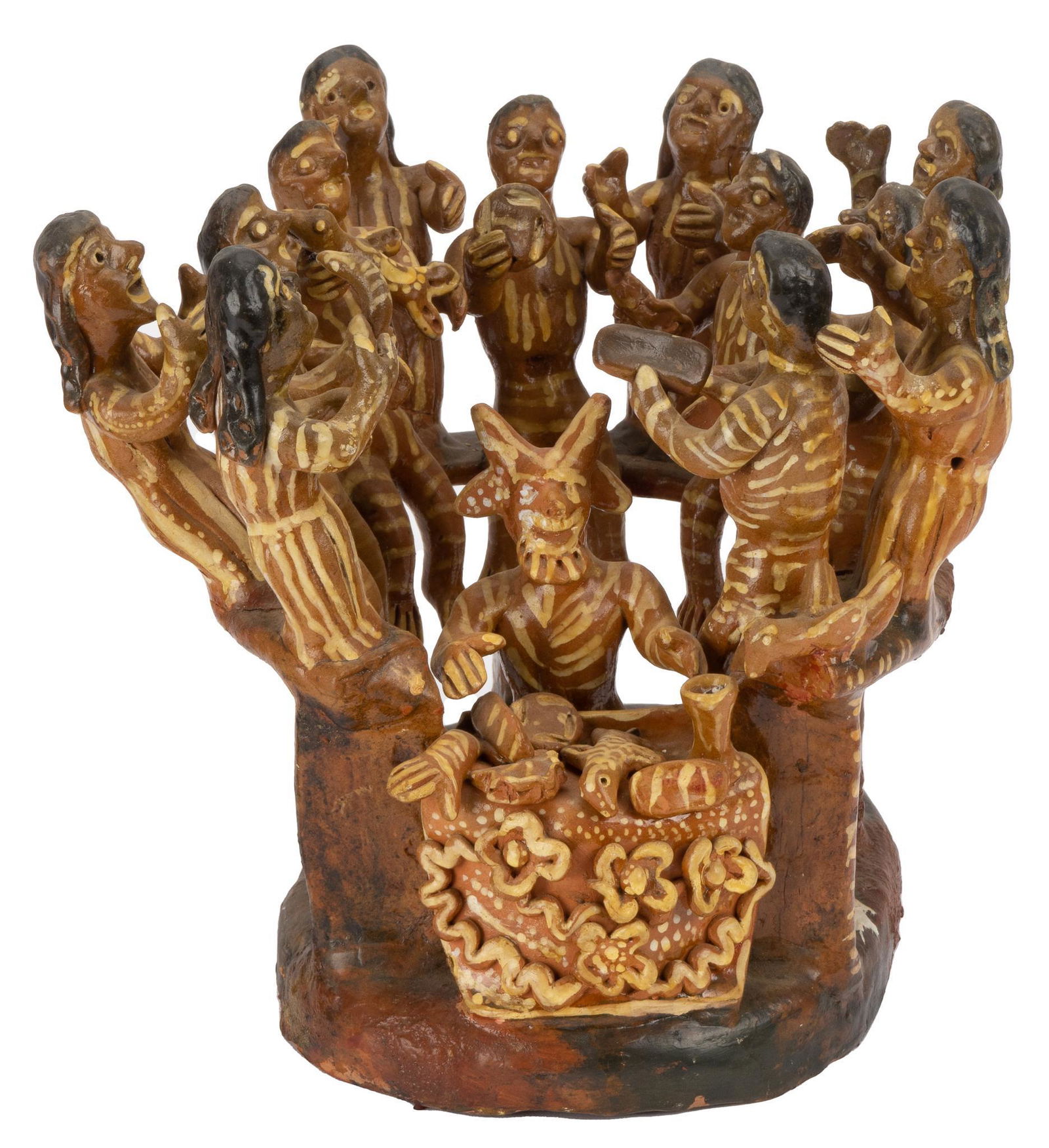 Mexican Folk Art Ocumicho Diablo Sculpture (1 of 6)