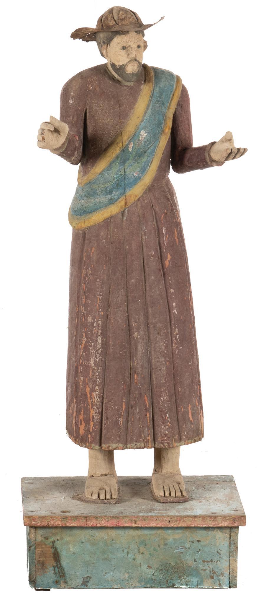 19th/20th C. Santo, St. James the Apostle (1 of 4)