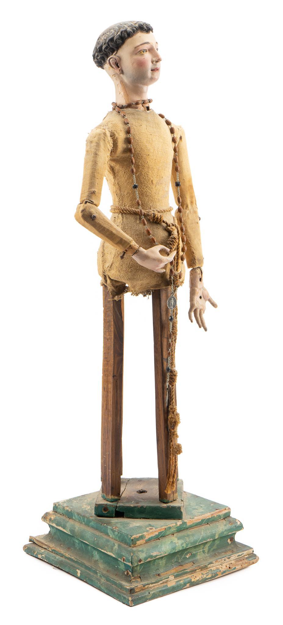 19th C. Polychrome Bastidor Santo (1 of 5)