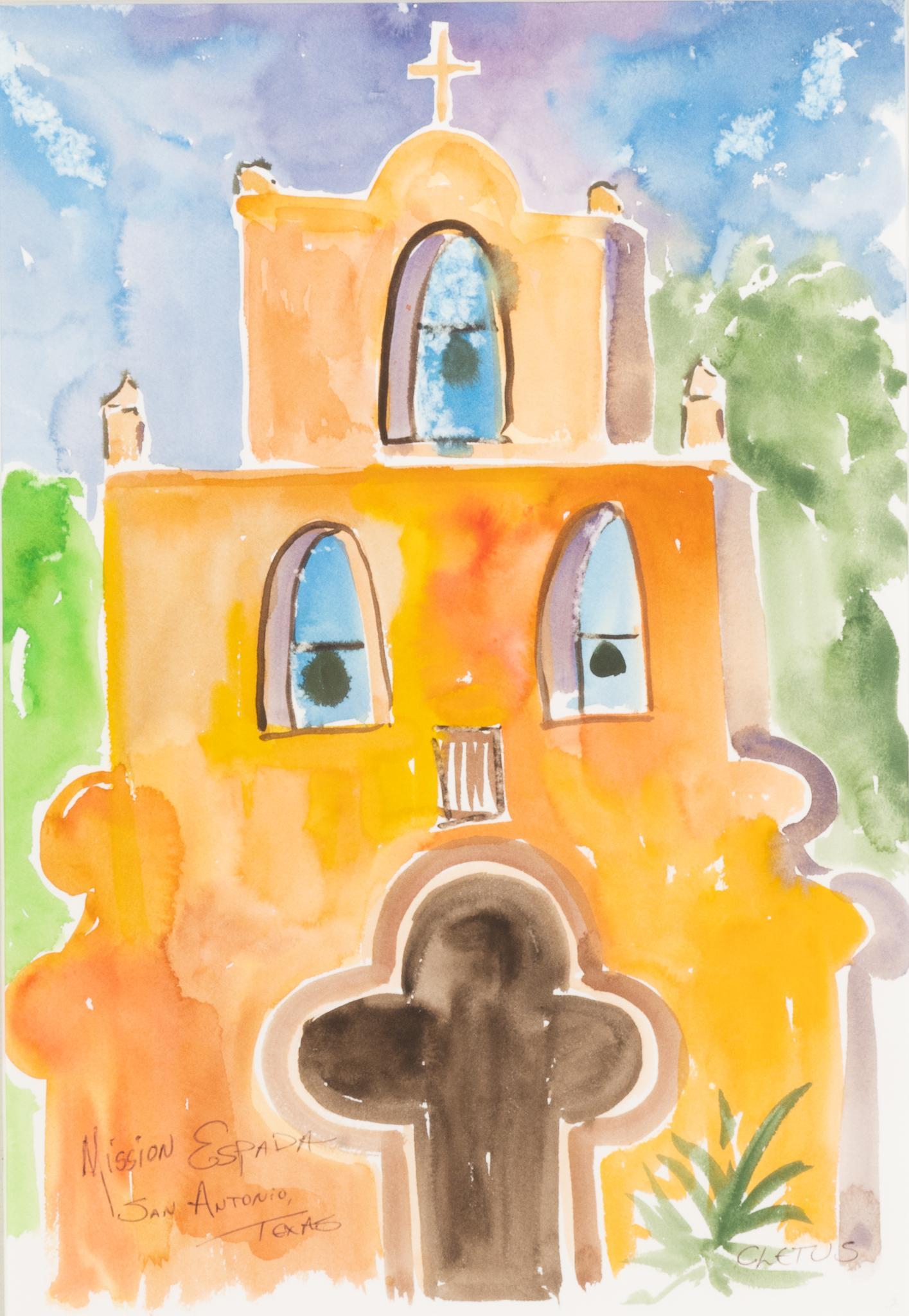 Brother Cletus Behlmann, Mission Espada (1 of 5)