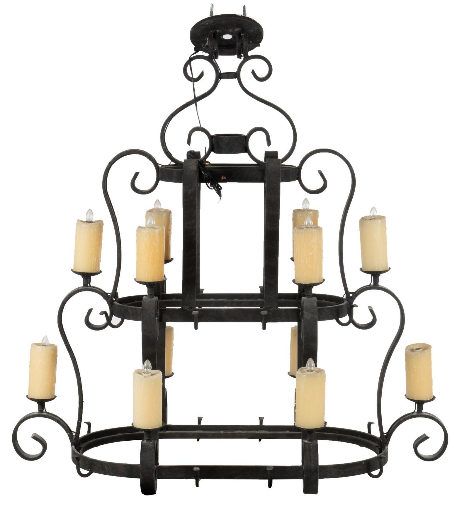 Wrought Iron Candelabra (1 of 4)