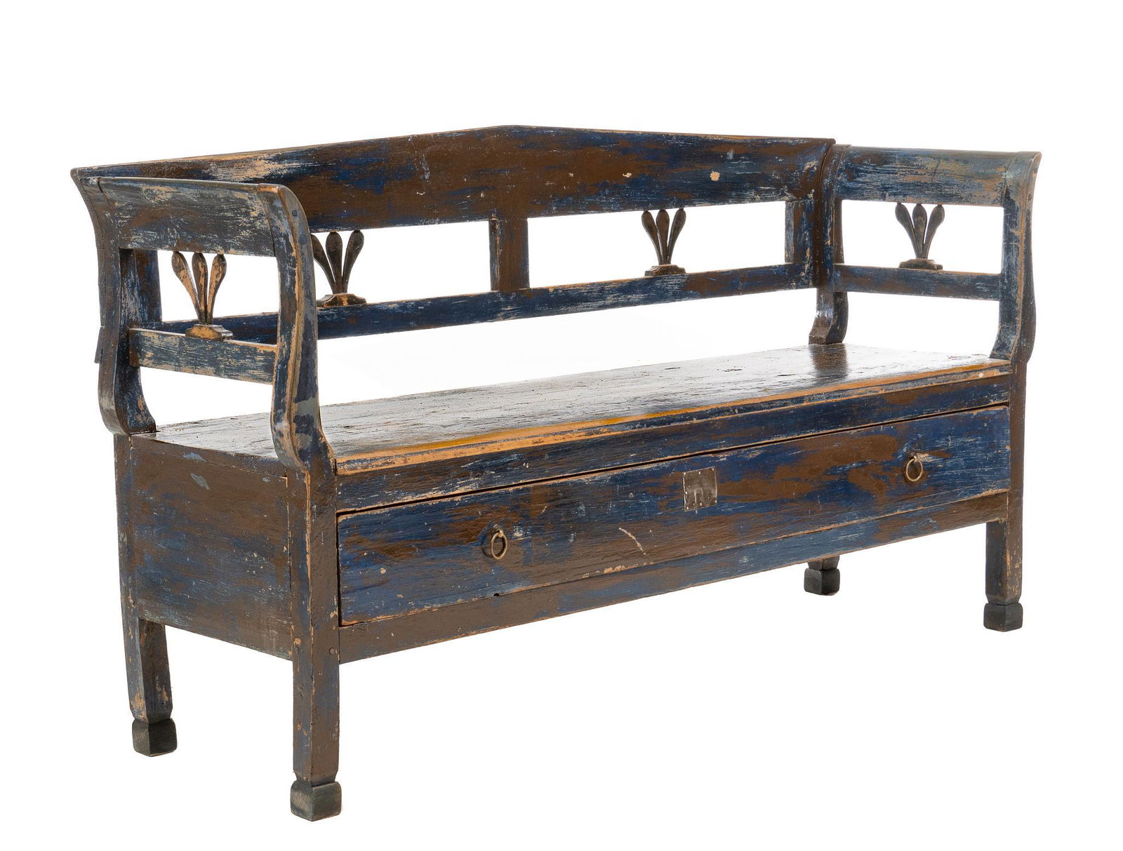 Painted Storage Bench (1 of 5)