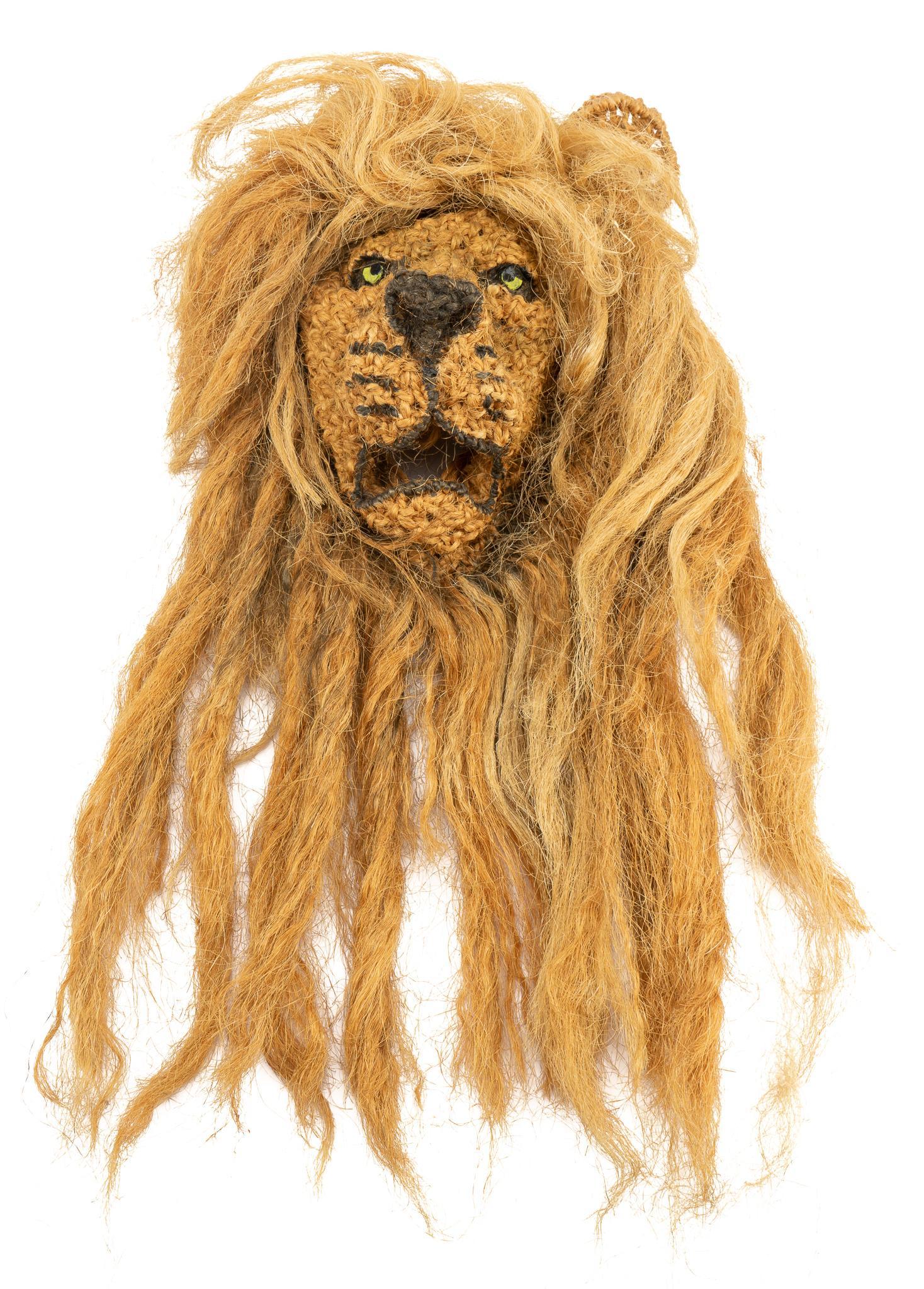 LifeSized Lion Wall Hanging Jan 14, 2023 Vogt Auction Texas in TX