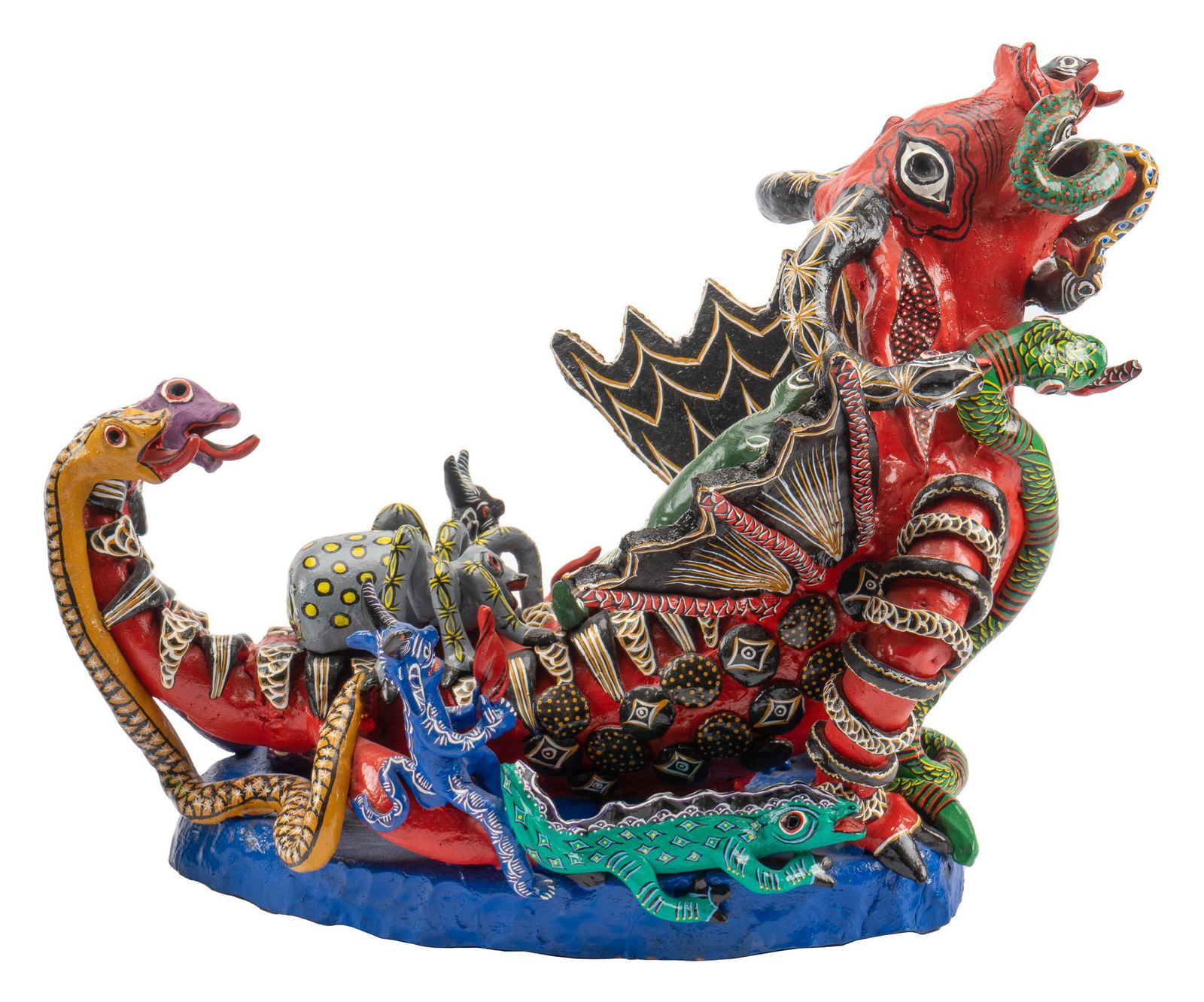 Ocumicho Demon and Animals (1 of 4)